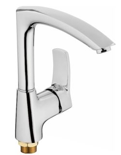 Смеситель для кухни Haiba HB4070 хром